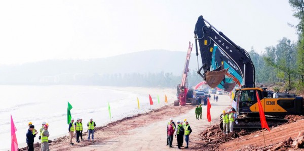 Khởi công Cảng nước sâu Cửa Lò: Đặt nền móng cho “cửa ngõ” logistics chiến lược Bắc Trung Bộ